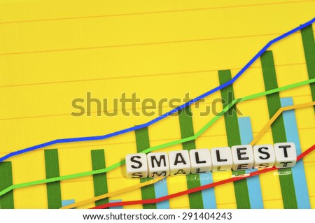 Business Term with Climbing Chart / Graph - Smallest