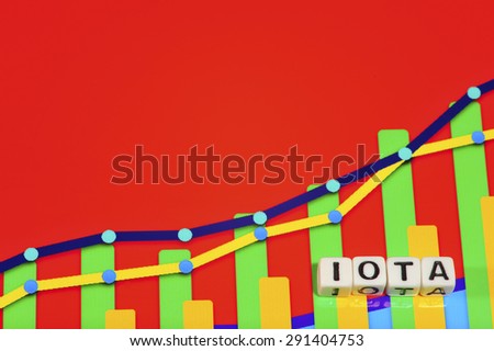 Business Term with Climbing Chart / Graph - Iota