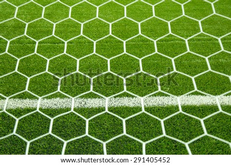Soccer goal net