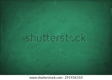 Empty green chalk board background