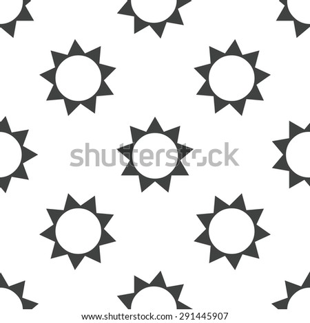 Image of sun, repeated on white background