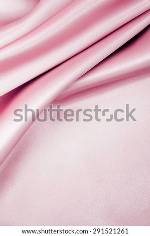 Rose pink satin fabric background