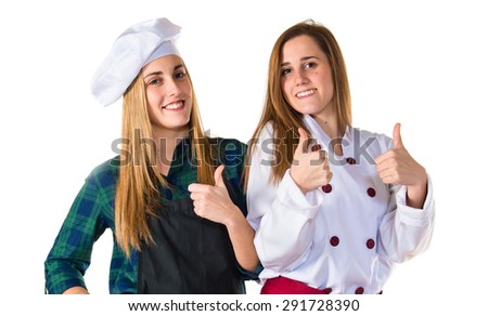 Chefs with thumb up 