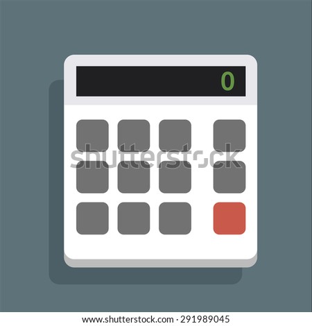 flat icon calculator