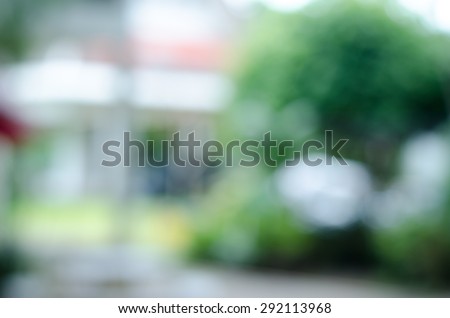 Image of abstract nature blur background