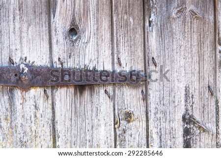 Old wood doors