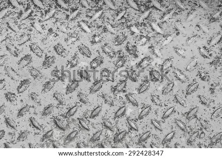 Background of metal diamond plate.