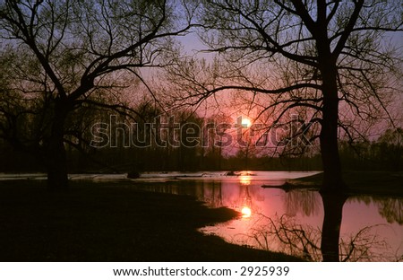 Lemeza River. South Ural, Russia. 2003. Royalty-Free Stock Photo #2925939