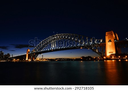 Sydney Harbor Bridge, NSW