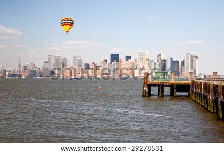 The Lower Manhattan Skyline New York City