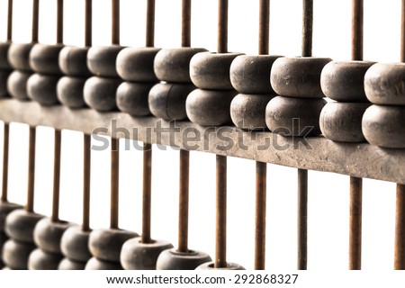 Close-Up Of Abacus, picture financial concept