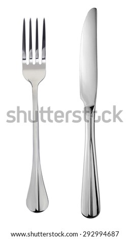 Knife and fork
 Royalty-Free Stock Photo #292994687