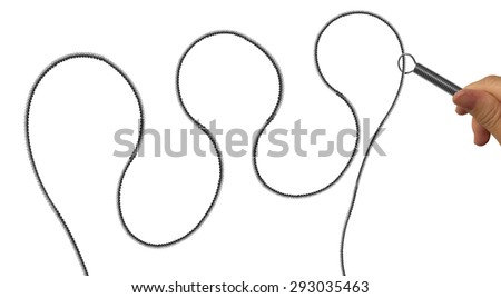 Buzz Wire Game Royalty-Free Stock Photo #293035463