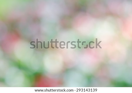 abstract defocused nature mulicolored background