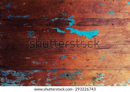 Rough treated oil surface floor coverings rustic,space for text