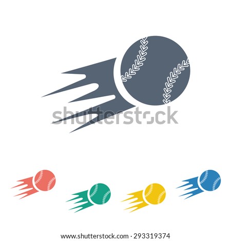 vector illustration of business and finance icon baseball