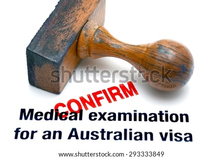Australian visa confirm Royalty-Free Stock Photo #293333849