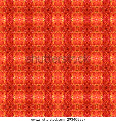 Seamless flower pattern, abstract simple background