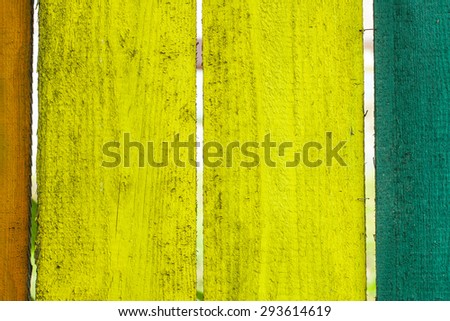 Colored wood panels texture 