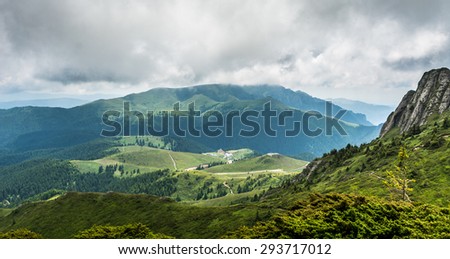 Ciucas Mountains in Romania