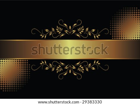 Vector background with ornament for various design artwork