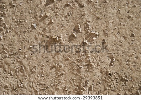 Concrete surface.