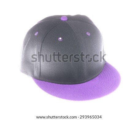 baseball cap isolated on white background.