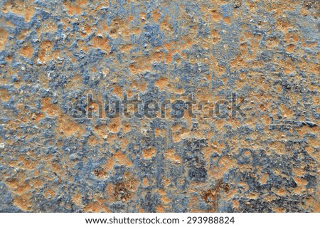 Texture of old rusty iron