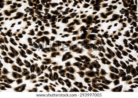 Texture fabric of leopard skin for background