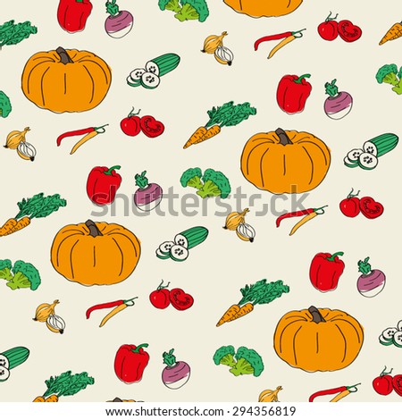 Vegetable pattern