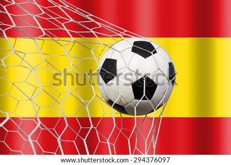 Spain soccer ball