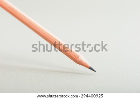 Simple background, pencil