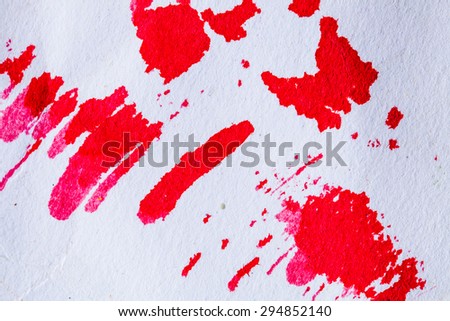 Red water color background