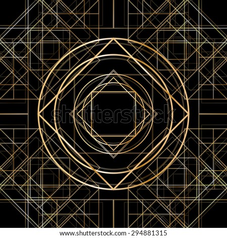 geometric style seamless pattern of metal lines.