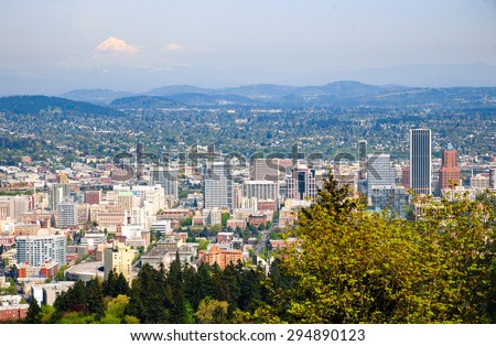 Overlook at Pittock Mansion, Portland
