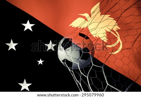 PAPUA NEW GUINEA soccer ball