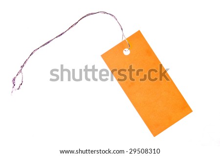 orange tag