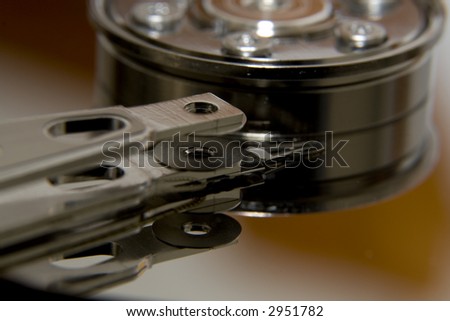 Internals of a hard drive