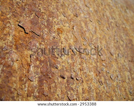 rusty wall of a ship