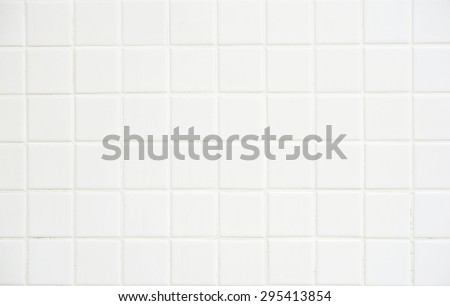 White tile wall,background for design.