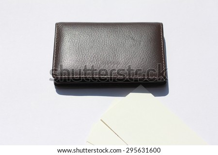 Business card holder to be used in the business