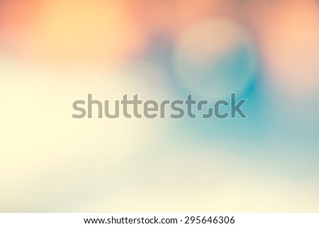 Abstract blurred color effect background - Vintage style