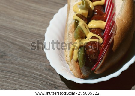 hot dog America