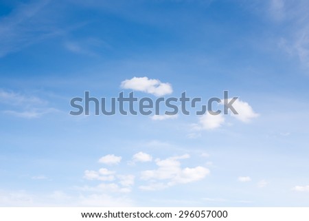 abstract landscape sky, white clouds