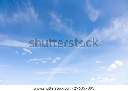 abstract landscape sky, white clouds