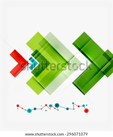 Clean colorful unusual geometric pattern design. Abstract background, online presentation website element or mobile app cover 