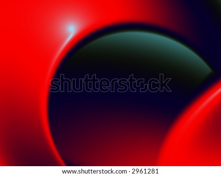 red blend abstract