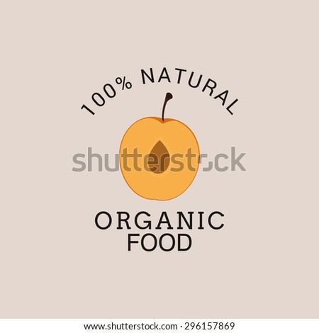 Abstract organic food background with some special objects