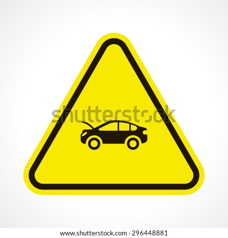 Vector illustration of modern auto repair icon