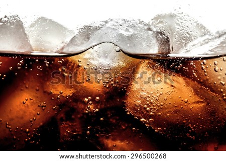 Soda, Cola, Cold Drink. Royalty-Free Stock Photo #296500268